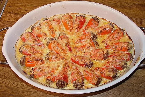 Stuffed Gratinated Chilli