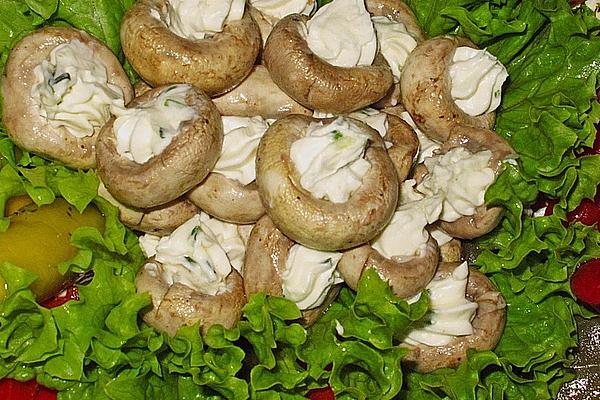 Stuffed Mushrooms with Cream Cheese and Garlic