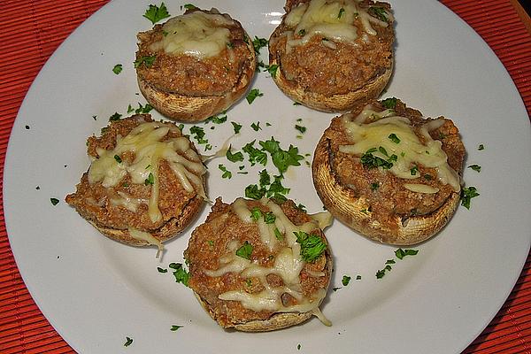 Stuffed Mushrooms with Minced Meat