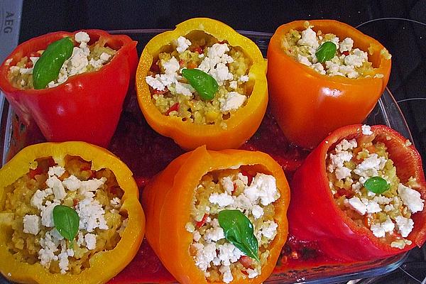 Stuffed Peppers with Bulgur