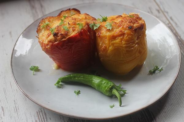 Stuffed Peppers with Cauliflower