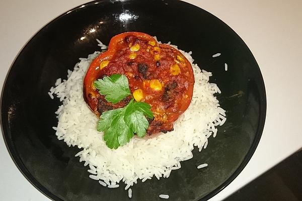 Stuffed Peppers with Chili Con Carne