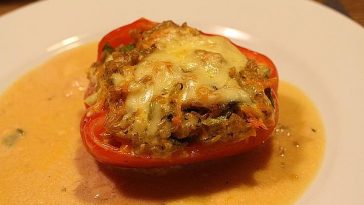 Peppers Stuffed with Spelled