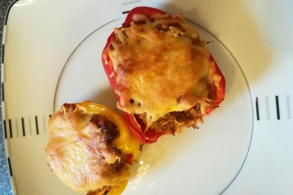 Stuffed Peppers with Pulled Pork