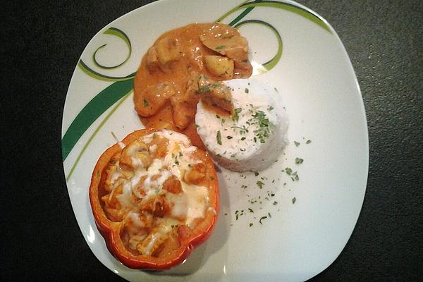 Stuffed Peppers with Turkey Breast Fillet