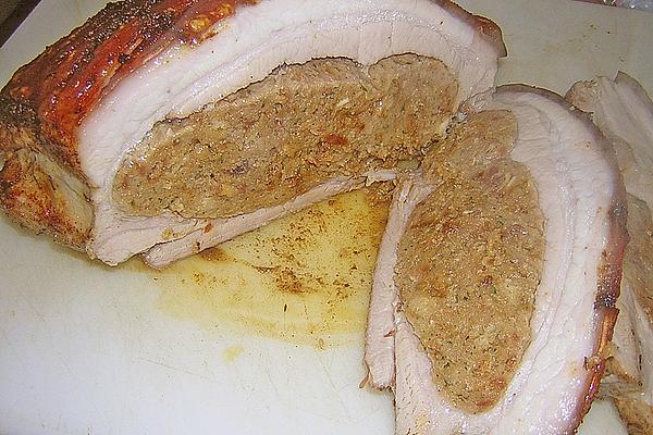 Stuffed Pork Belly All`italiamann