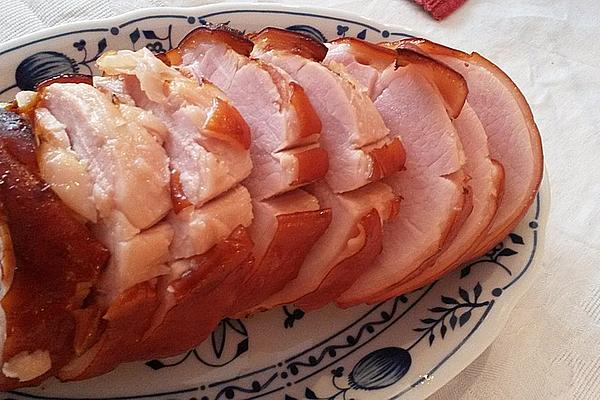 Suckling Pig – Roll Roast with Beer Sauce and Dumplings