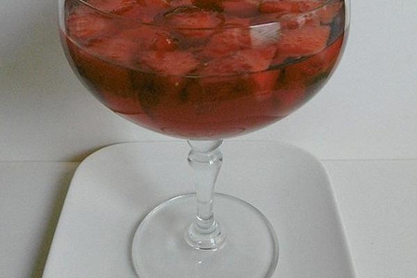 Summer Punch with Strawberries