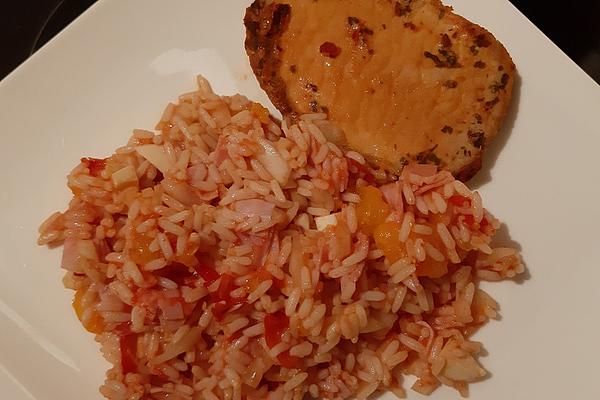 Summery, Fruity and Light Rice Salad