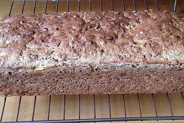 Sunflower Seed and Zucchini Bread