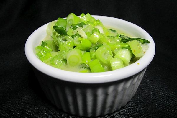 Sweet and Sour Spring Onions
