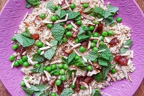 Sweet Green Couscous – Green Couscous with Sweet Note