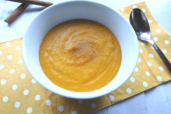 Sweet Pumpkin Soup with Semolina
