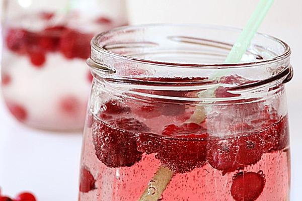Sweet Raspberry and Currant Punch