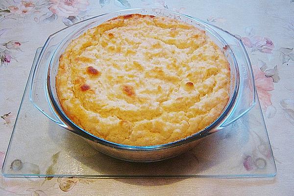 Sweet Rice Casserole with Curd Cheese