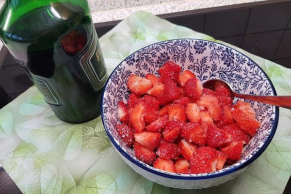 Sweetened Strawberries with Calvados À La Didi