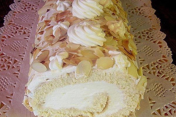 Swiss Roll with Lemon Curd Filling