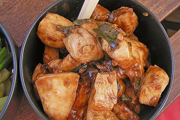 Szechuan Chicken with Hoisin Sauce