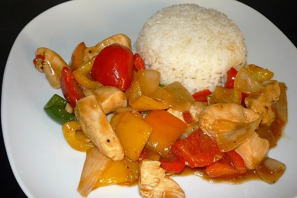Szechuan Style Chicken Breast with Paprika