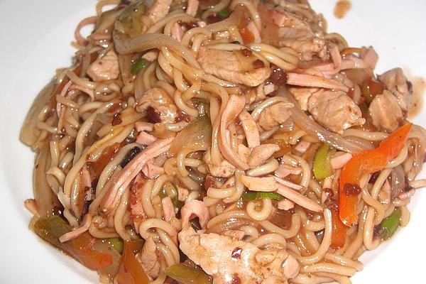 Szetschuan – Noodles with Pork Tenderloin and Chillies