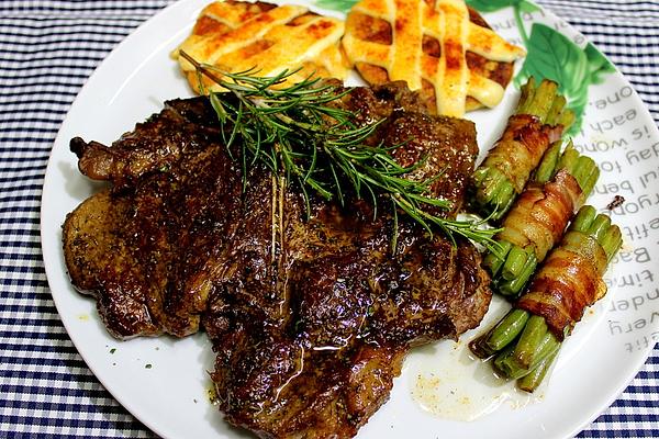 T-bone Steak in Rosemary