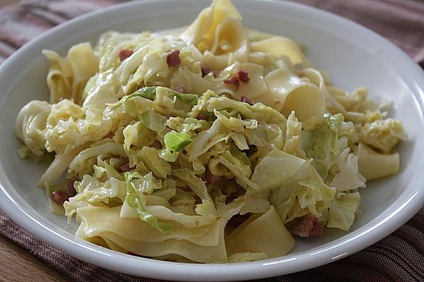 Tagliatelle with Creamed Sausage