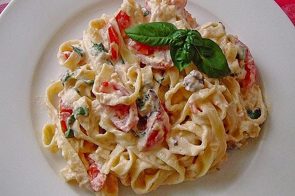 Tagliatelle with Ricotta Cream