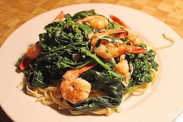 Tagliatelle with Scampi