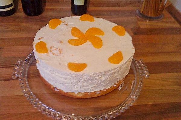 Tangerine Quark Cream Cake