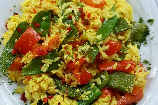 Tanja`s Fried Rice with Vegetables