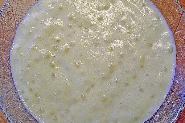 Tapioca Pudding