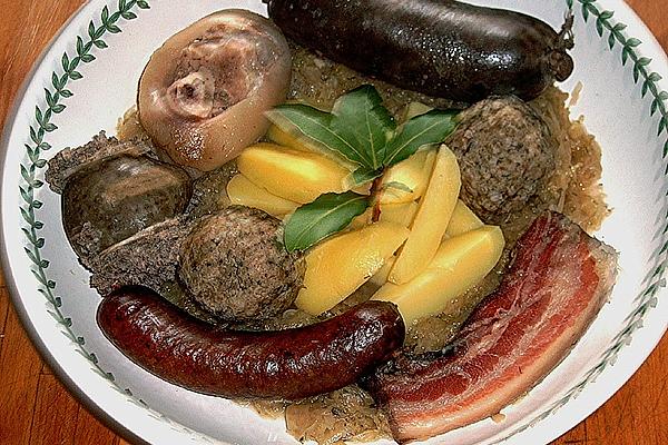 Töginger Bavarian Meat Platter