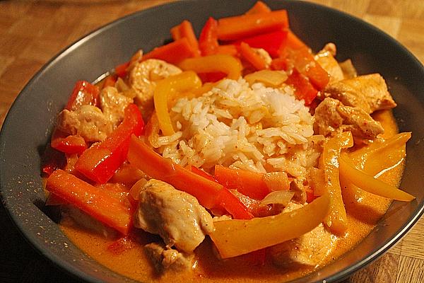 Thai Chicken Curry with Vegetables