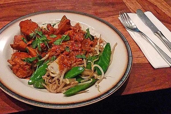 Thai Coconut Curry Chicken with Vegetables