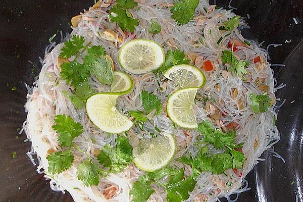 Thai Glass Noodle Salad with Tuna