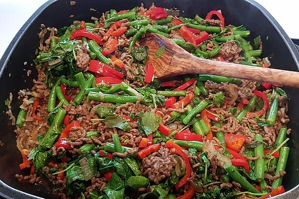 Thai Pad Krapao with Holy Basil