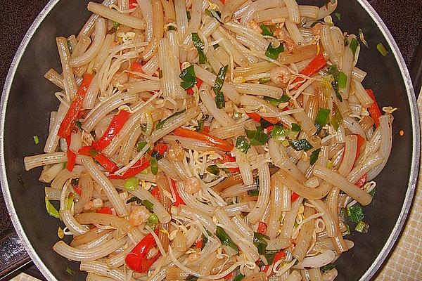 Thai Rice Noodles with Shrimp