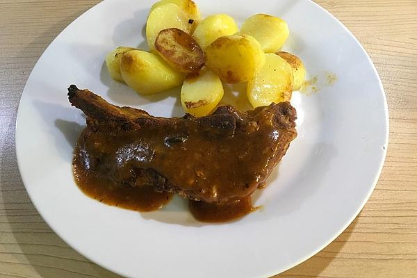 Thick Rib in Black Beer Sauce