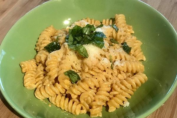 Tipsy Spiral Noodles with Feta and Basil