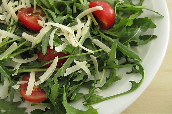 Tomato and Rocket Salad with Parmesan