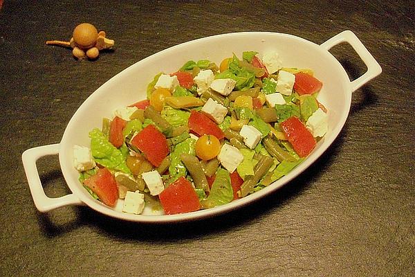 Tomato – Bean – Salad with Feta