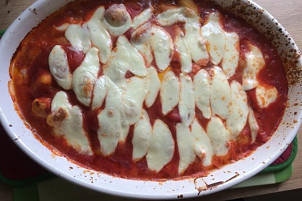 Tomato – Gnocchi – Casserole with Chicken