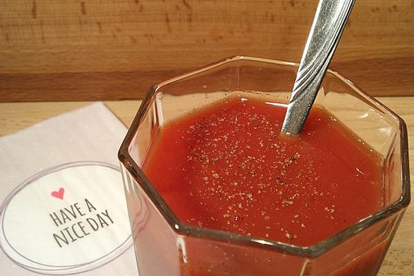 Tomato Juice with Linseed Oil
