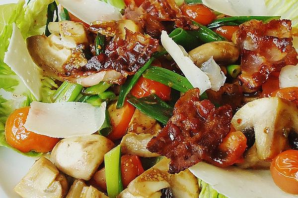 Tomato Mushroom Salad