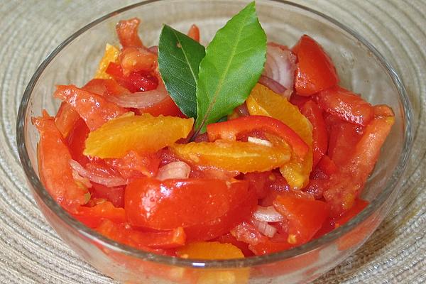 Tomato Salad À La Orange