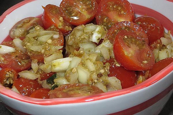 Tomato Salad with Pesto