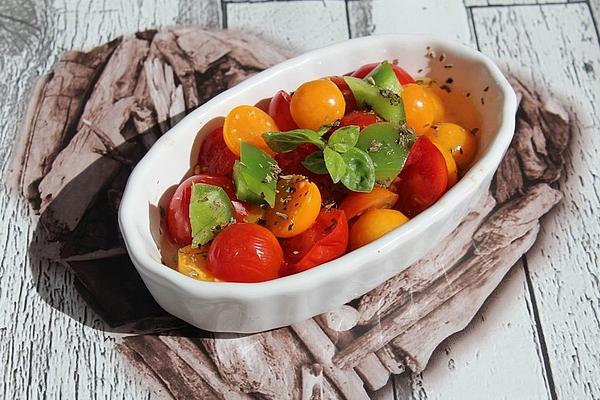 Tomato Salad with Physalis