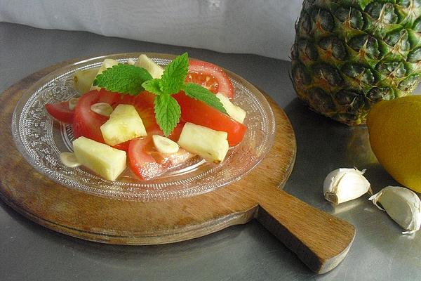 Tomato Salad with Pineapple