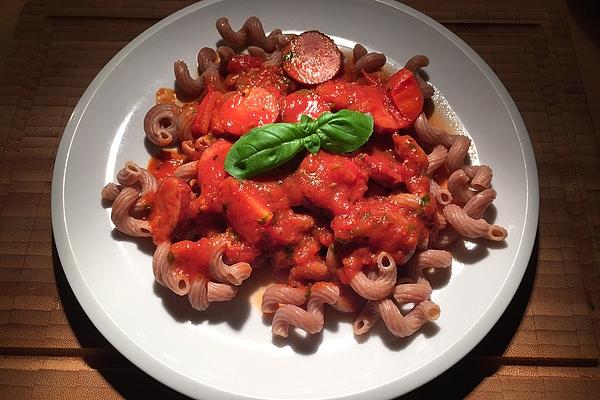 Tomato Sauce with Cabanossi