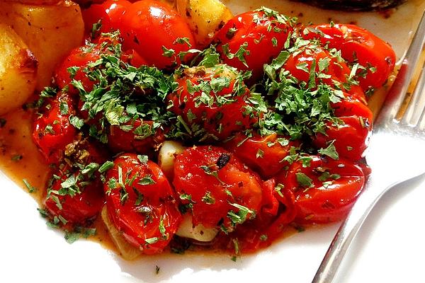 Tomatoes Steamed Greatoma`s Style